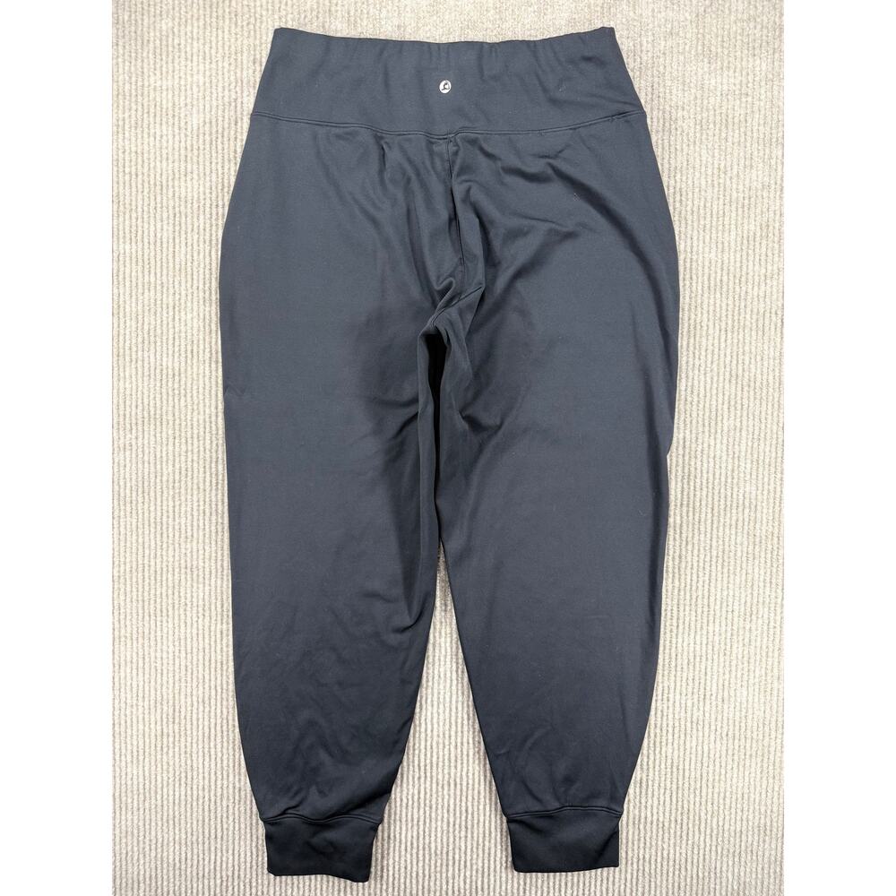LegEnd Active Black Joggers High Rise Athletic Pants Size L - Picture 3 of 5